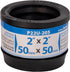 Fernco P22U-205 2-in. Service Weight Cast Iron Hub to 2-in. Sch. 40 PVC Compression Donut, 2-Pack