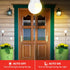Sengled Bulbs 3000K A19 Bulb, 75 1200LM, Bulb 4 Pack Dusk to Dawn Light Outdoor, Soft White, LED Sensor Light Watt