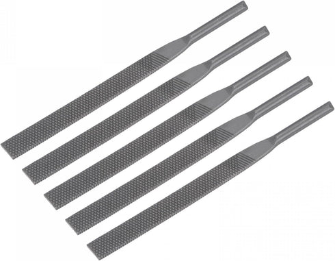 uxcell Pneumatic Air File Set, Coarse Tooth 5mmx125mm Flat File Grinding Tool, 5Pcs