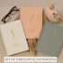 ZICOTO Aesthetic Spiral Notebook Set of 3, Cute College Ruled 8x6 Journal with Large Pockets and Lined Pages