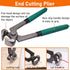 4Pcs Set Upholstery and Construction Staple Remover Tools - Nail Tack Remover, U Tack Lifter, End Cutting Plier, Carpet