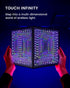 Tinyimi (6 Inch) Infinity Hyper Cube LED Light Multicolor Desk Night Light with USB Controller and Stand