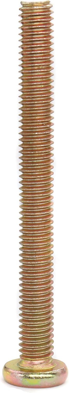 binifiMux M6 Hex Socket Cap Furniture Crib Baby Bed Bolts and Barrel Nuts for Chairs, 10-Pack M6 x 50mm