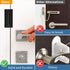 1Pack Home Security Door Reinforcement Lock Safety Latch Extra Front Doors Security Devices, Anti Door Kick in Safety