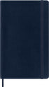 Moleskine Classic Notebook, Soft Cover, Large (5" x 8.25") Dotted, Sapphire Blue, 192 Pages