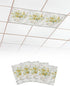 Velvessentia Fluorescent Light Covers for Ceiling Lights 4 Pack, Sunflowers Bouquet Magnetic Classroom