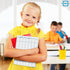 SCRIBBLEDO 9 x 12 Inch Dry Erase Division & Place Value White Board, Double-Sided Math Manipulatives