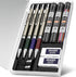 Nicpro 4 PCS Premium 2.0 mm Mechanical Pencils Set, 108 Colored & Black Lead Refills, Art Metal Carpenter Pencil