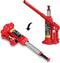 BIG RED T90203C Torin Welded Car Bottle Jack with Vertical and Horizontal Usage - Capacity 2 Ton (4,000 LBs), Red