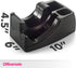 Officemate Recycled Heavy Duty Tape Dispenser, 2-in-1, Black, 1" and 3" Cores