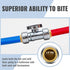 SUNGATOR 1/2 Inch Dual Pushfit Straight Stop Valve, No Lead Chrome Plated Brass, Pack of 3