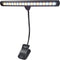 Extra Wide Clip-On Music Stand Orchestra Light- 18 LED Rechargeable USB Piano,