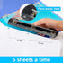 WorkLion Portable 3 Ring Hole Punch for Binder, Black Office Assistant