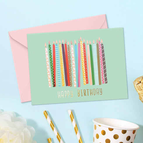 Sweetzer & Orange Happy Birthday Cards, Assorted Box of 20 Cards with Envelopes, Perfect for Celebrations and Special