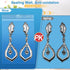 Premium 2 X 3 in (100 Count) Small Poly Zipper Bags, Clear Small Baggies with Strong Locking Seal