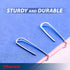 Officemate Premium #1 Paper Clips - 1,000 Paper Clips (10 Boxes of 100 Each) - Silver (99916)