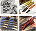 Corby Bolts Fasteners, 10 Sets/lot, EDC Knives Maker Screws, DIY Knife Handle Fastener Rivets (Stainless Steel)