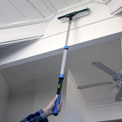 EVERSPROUT Telescopic Extension Pole - 1.5-to-3 Foot Lightweight Aluminum Handle for Squeegee, Duster, Paint Roller