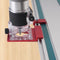 KETIPED Aluminum Router Guide Rail Adapte with Rail Stop for Fixed Base Trim
