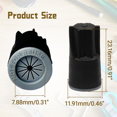 Uenhoy 40 22AWG-14AWG, Pcs Waterproof Wire Electrical Connectors Outdoor Sealant Twist Nut Caps Cable Terminal