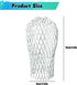 4-Pack 3.5" Expandable Aluminum Downspout Gutter Guards - Leaf & Debris Filter Strainers to Prevent Blockages, Fits Most Gutters