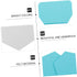 STOBOK 12 Pcs Felt Backdrop Wall Sticker with Self-adhesive Cork Board Tiles for Small Bulletin Board Decor