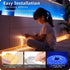 132ft (2 65.6ft), 24V DAYBETTER LED Lights for Bedroom Rolls of Music Sync Color Changing Strip Lights with Remote