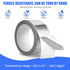 Romeda Aluminum Tape, 2 Inch x 65 Feet Heavy Duty Foil Tape for Insulation, HVAC, Ductwork, Dryer Vent