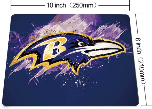 Gaming Mouse Pad with Non-Slip Rubber Base, Cool Design Sports Mousepad for Computers and Office Supplies