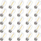 BORT LED S14 Replacement Light Bulbs, Shatterproof Outdoor String Light Bulbs, 25 Pack, 2200K Warm White