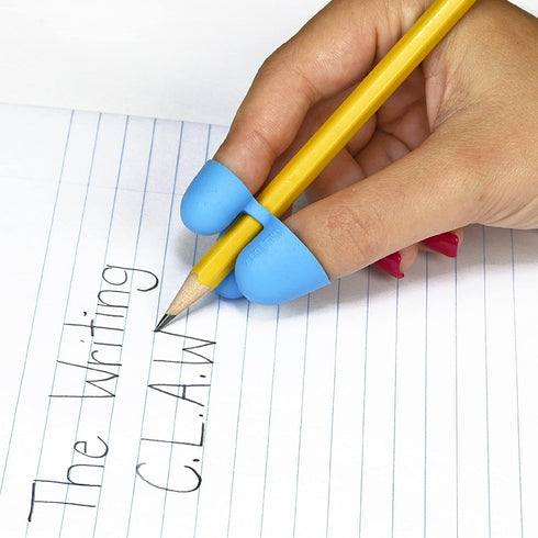The Pencil Grip Writing Claw, Large Size Grips, Blue and Red, Set of 6 - TPG-21306
