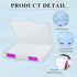 PerKoop 6 Pcs Clear A4 File Box Document Plastic Storage Box, Paper Case, Board Game Storage, Magazine Protector
