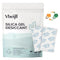 Premium 100 Gram Silica Gel Packets, 10 Pcs with Color Indicating - Rechargeable Moisture Absorbers for Foods, Seeds