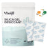 Premium 20 Gram Silica Gel Packets, 50 Pcs with Color Indicating - Rechargeable Moisture Absorbers for Foods, Seeds,