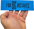Huge 6.75" Colorful Rubber Pencil Erasers, Rectangular Shape, 4 Pack (4 Colors) for Big Mistakes