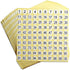 dealzEpic Number Stickers 1 to 100 Self Adhesive Small Round Labels