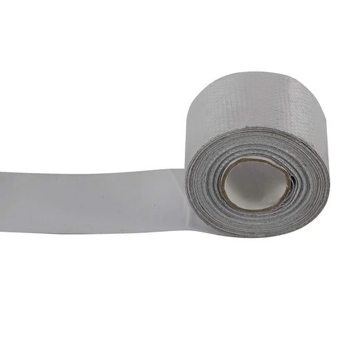 AuInn Self-Adhesive Heat Reflective Tape, High Temperature Fiberglass Heat Shielding Foil Tape
