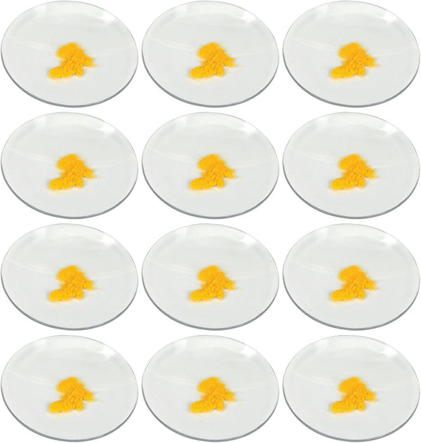 EISCO 12PK Watch Glasses, 2" (5cm) - Cover Lids for Beakers & Flasks