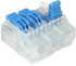 Ideal Electrical 30-01L23 in-Sure Lever Wire Connector, 3-Port, 10/Bag