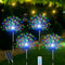 Solar Garden Lights Outdoor Waterproof, 4 Pack Total 480 LED Solar Starburst