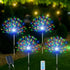 Solar Garden Lights Outdoor Waterproof, 4 Pack Total 480 LED Solar Starburst