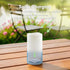 4"x8", Homemory Large Solar Candles Outdoor Waterproof, Dusk to Dawn, Solar Powered Flameless Candles for Outdoor