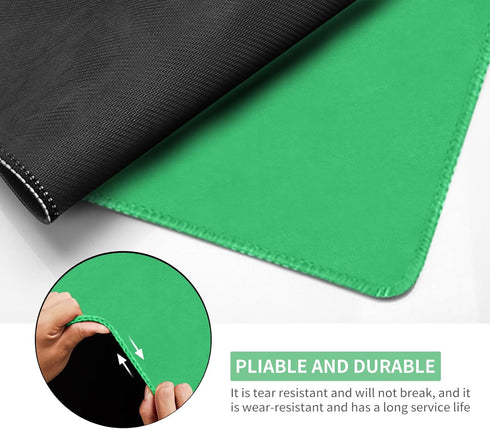 LERYG Mat(140 70cm*2mm) Large Poker Game Mat,Water and Stain Resistant Non-Slip Desk Mat,Mahjong and Card Playmat