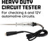 Powerbuilt 648341 Heavy Duty Circuit Tester by Powerbuilt