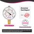Glycerin Filled Pressure Gauge 0 to 60psi, 2.5" Dial, Stainless Steel Case, 1/4" NPT Lower Mount