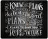 Smooffly Custom Gaming Mouse Pad, Vintage Bible Verse Quotes on Deadwood, Non-Slip Thick Rubber