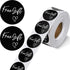 Zonon 1000-piece 1.5-inch Customer Appreciation Stickers, Self-Adhesive Round Labels for Packing and Mailing