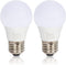 Simba Lighting A15 Refrigerator Light Bulbs, 2-Pack, 5W 40W Replacement, Waterproof, E26 Base, 5000K