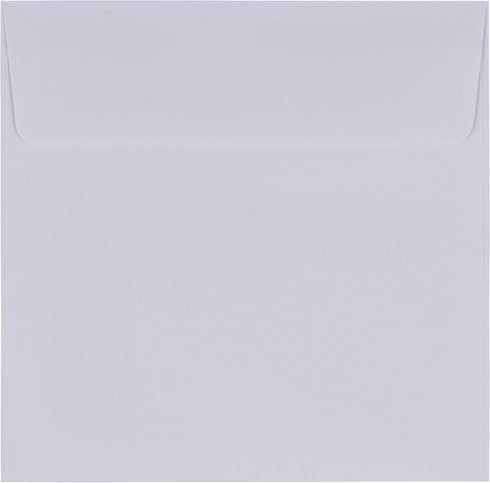 Juvale 60-Pack White Square Envelopes - 5.5 x 5.5 Square Flap Envelopes for Invitations, Announcements, Photos,