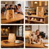 JourHawee 30pcs 13.7x8.3x3.6in 30 Bread Bags With Front Window For Homemade Bread, Sourdough Paper Bread Bags Bakery